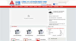 Desktop Screenshot of nhatvinh.com.vn